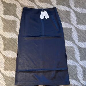 NWT Filippa K Ellen skirt in ink blue 4